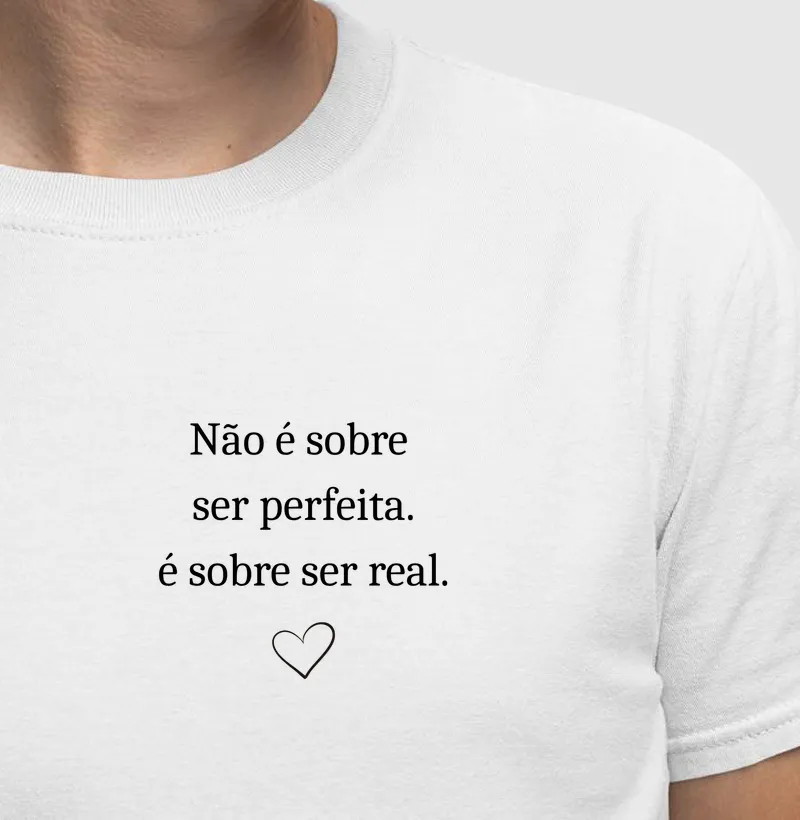 Não é sobre ser perfeita