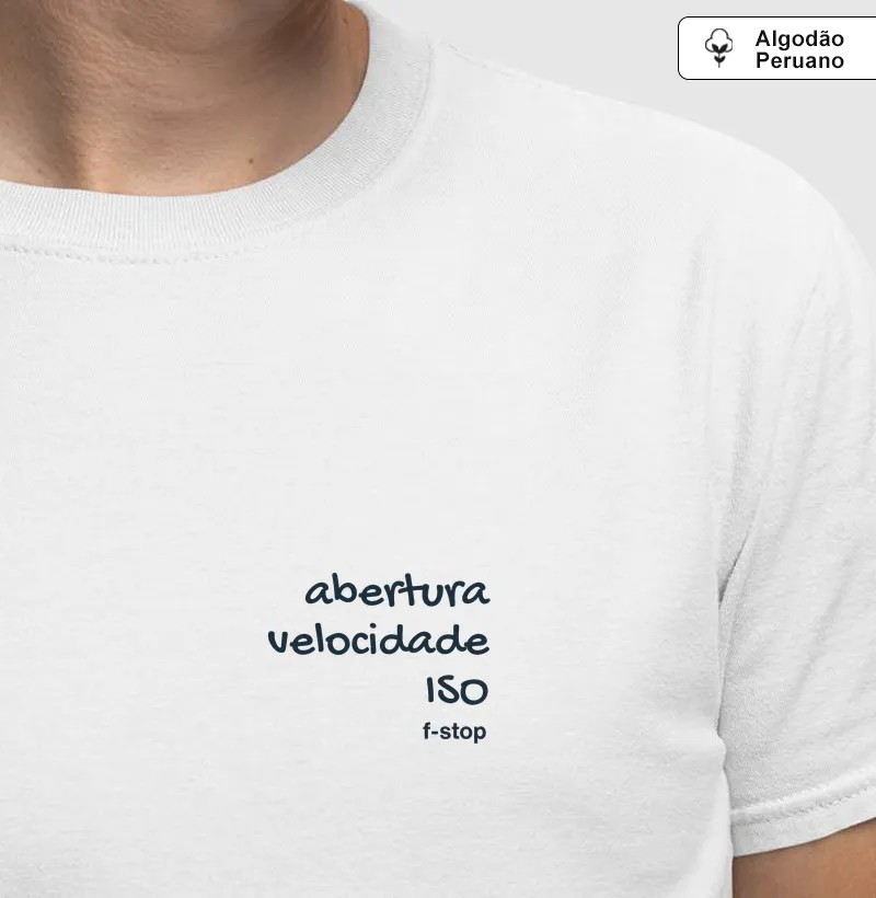 Abertura, velocidade, ISO