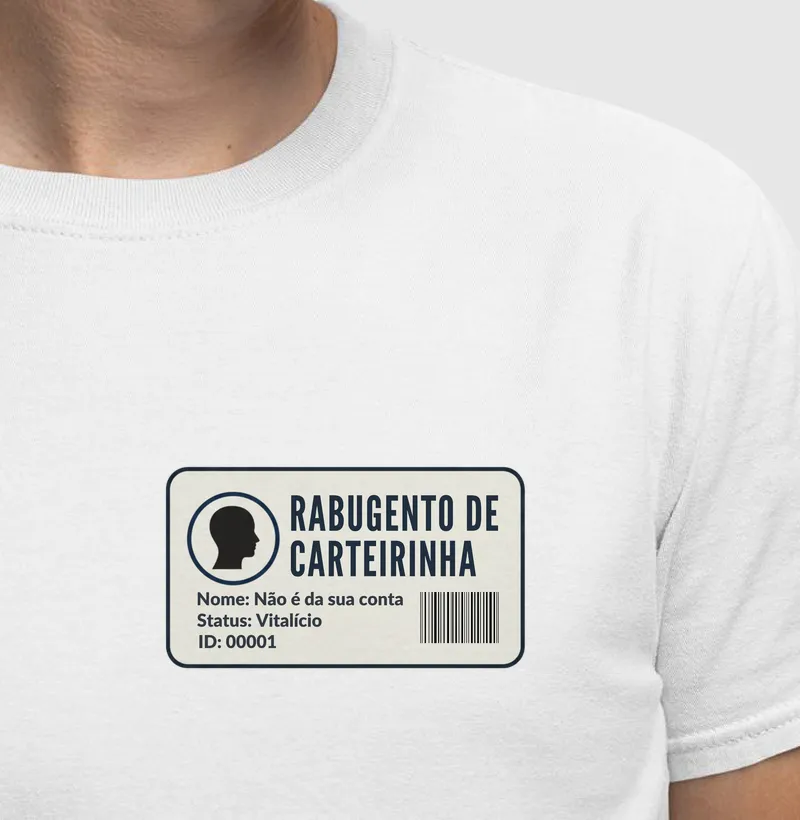 RABUGENTO DE CARTEIRINHA - Camiseta