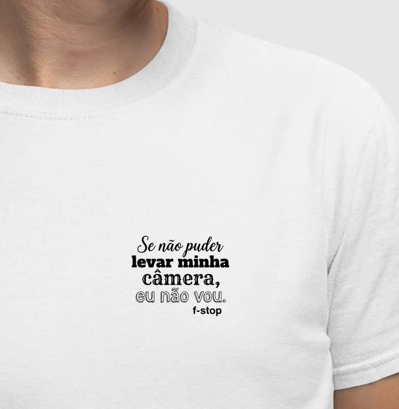 Se não puder levar minha câmera - bolso
