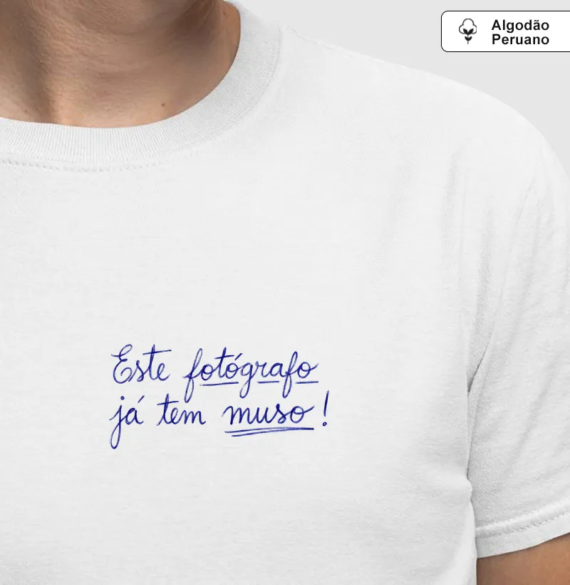 Este fotógrafo já tem muso