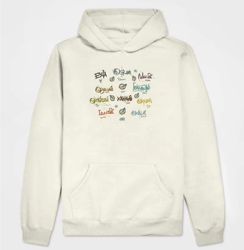 Hoodie Moletom Orixás Axé Maria Patuá