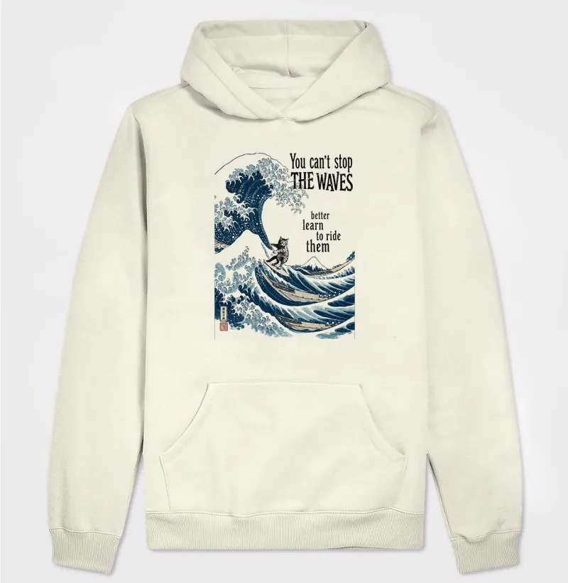 Ride the Waves - Katsushika Hokusai