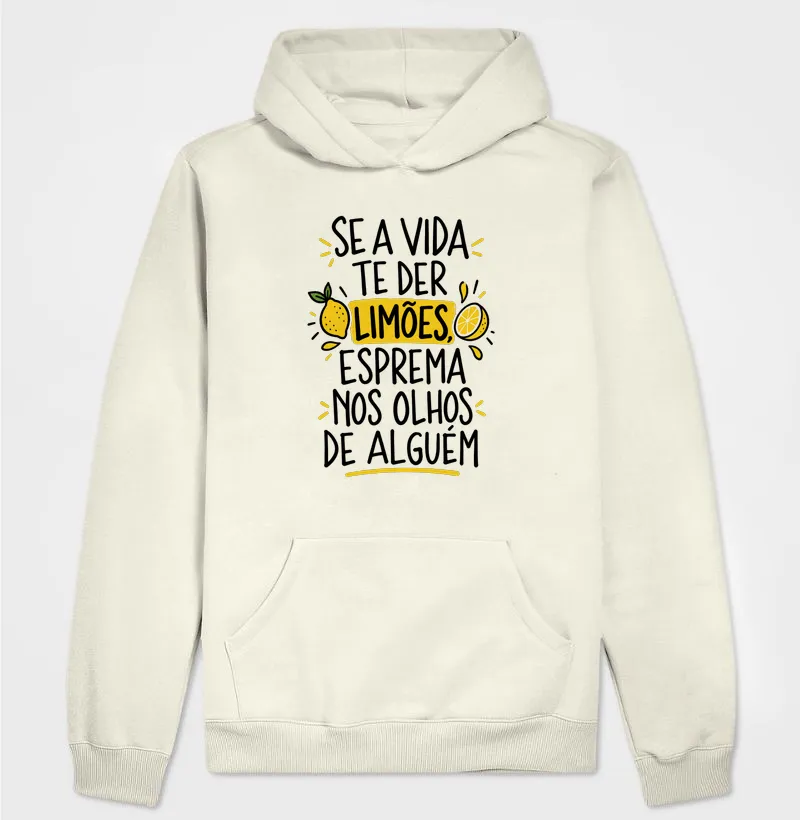 USE LIMÕES - Hoodie Moletom