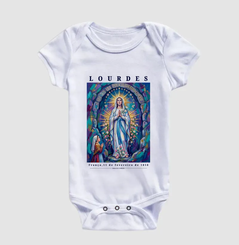 Nossa Senhora de Lourdes, pintura.