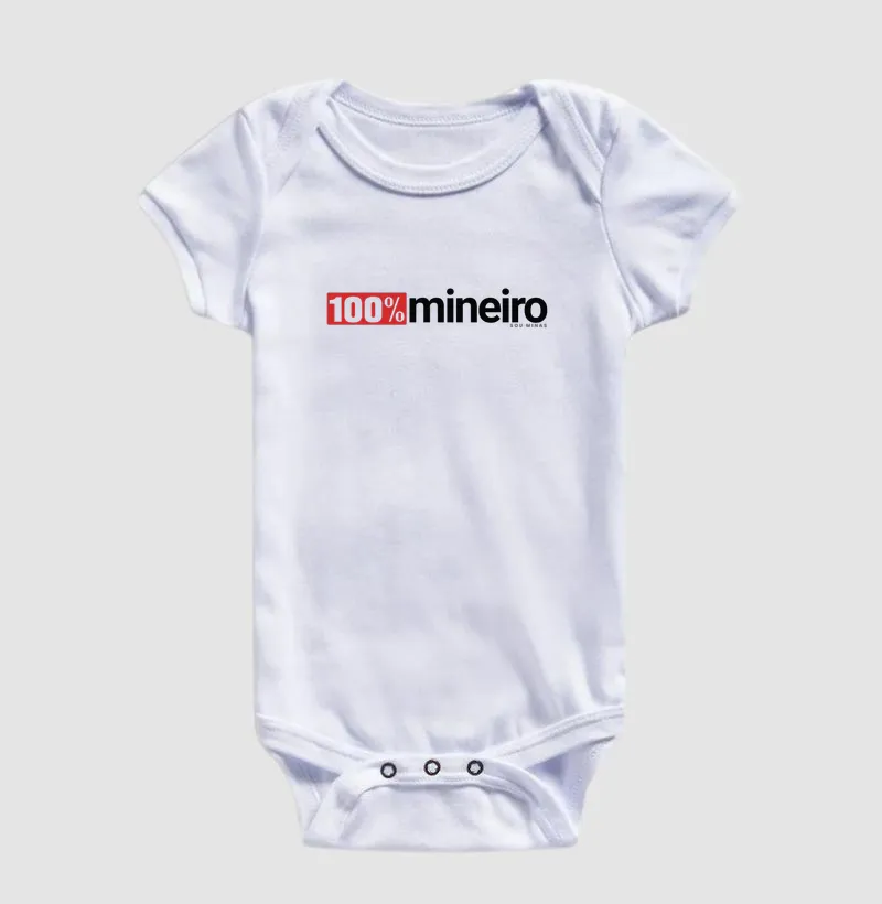 Body 100% Mineiro | Minimalista Moderna | Orgulho das Gerais - Imagem 5