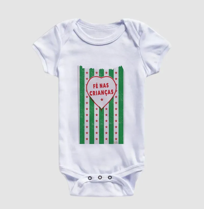 Fé Nas Crianças Maria Patuá - Body Infantil