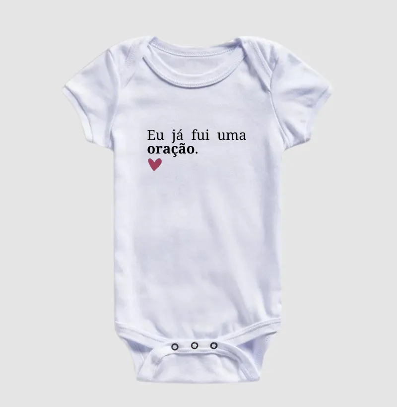Eu já fui uma oração - feminina.