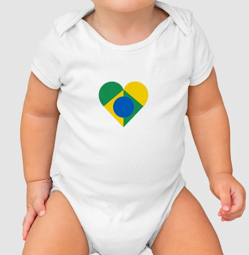 Coração Brasileiro azul