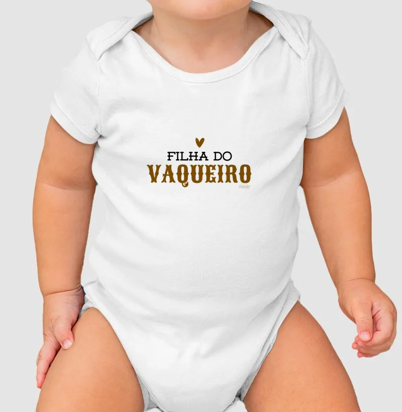 Body Infantil - Filha do Vaqueiro