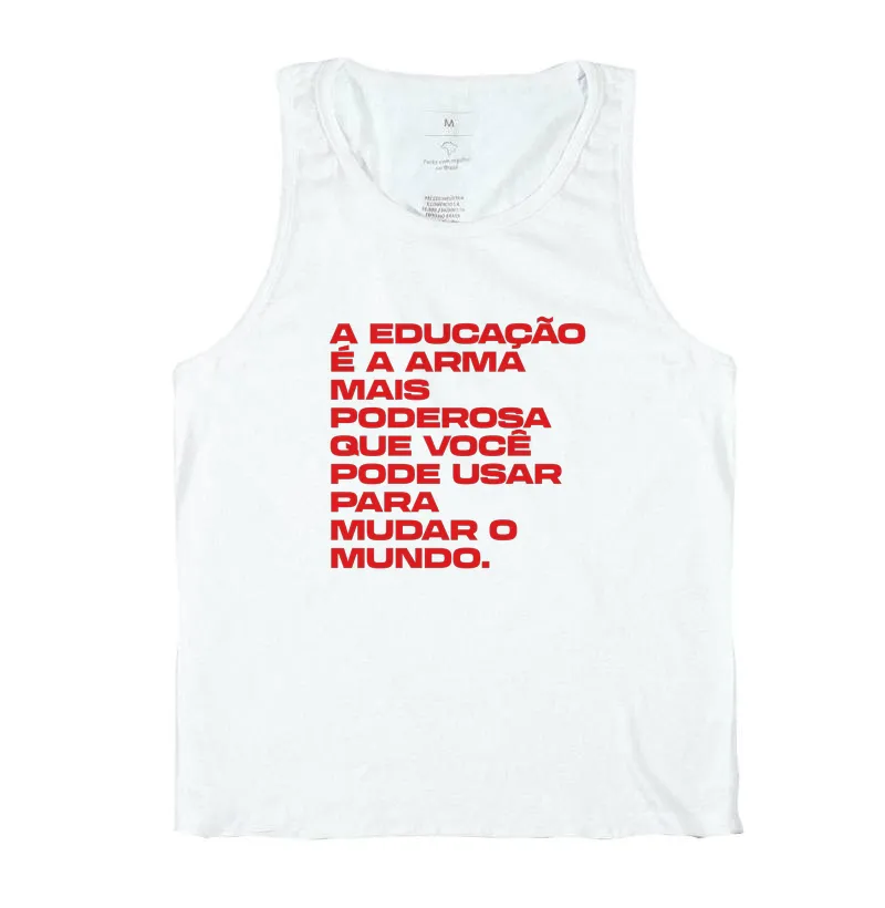 A educação é a armamais poderosaque você pode usar para mudar o mundo. - Imagem 2