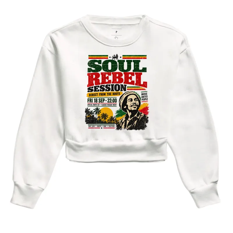 Soul Rebel Session - Cropped Moletom