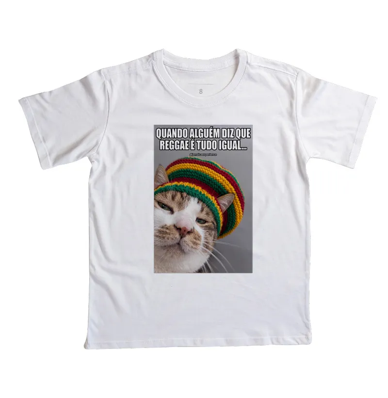 Jamaicat | Só que não! - Camiseta Infantil