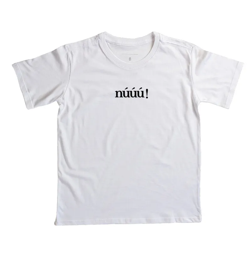 Camiseta Núúú! | Expressão Mineira Clássica | Espanto Bem Mineiro - Infantil - Imagem 5