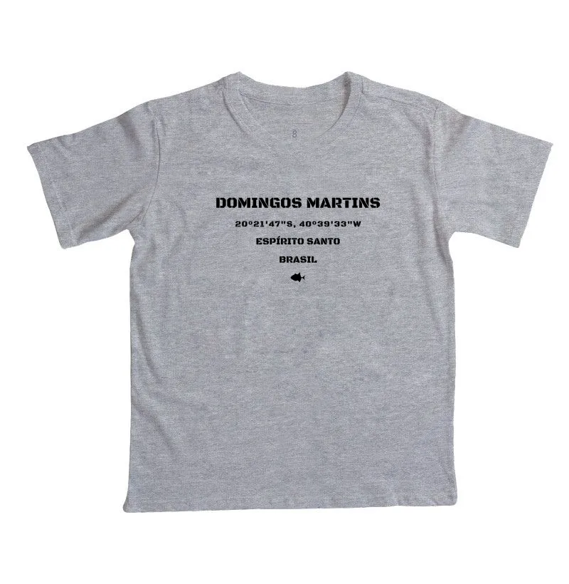 Coordenadas Domingos Martins ES - Mini - #27759 - Camiseta Infantil