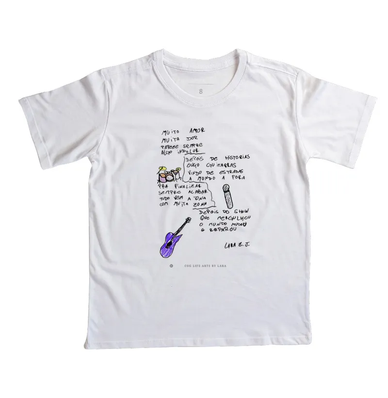 Camiseta Infantil Depois do Show by Lara Jaques - Imagem 2