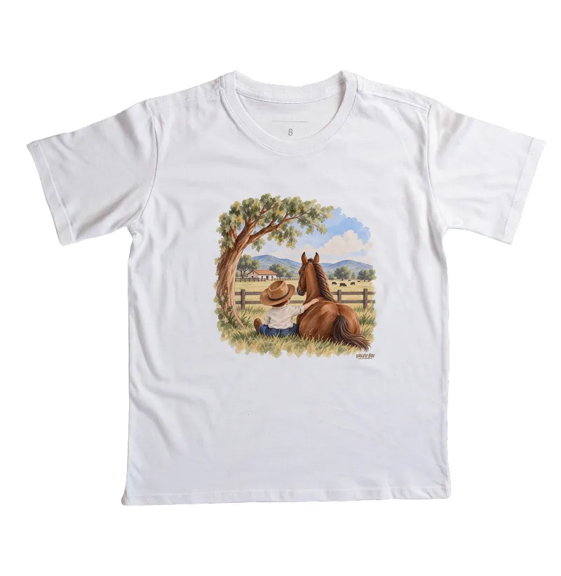 Camisa Infantil - Menino e Cavalo - Imagem 2