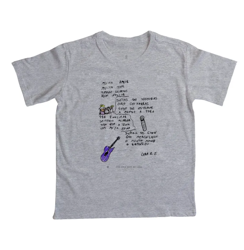 Camiseta Infantil Depois do Show by Lara Jaques - Imagem 3