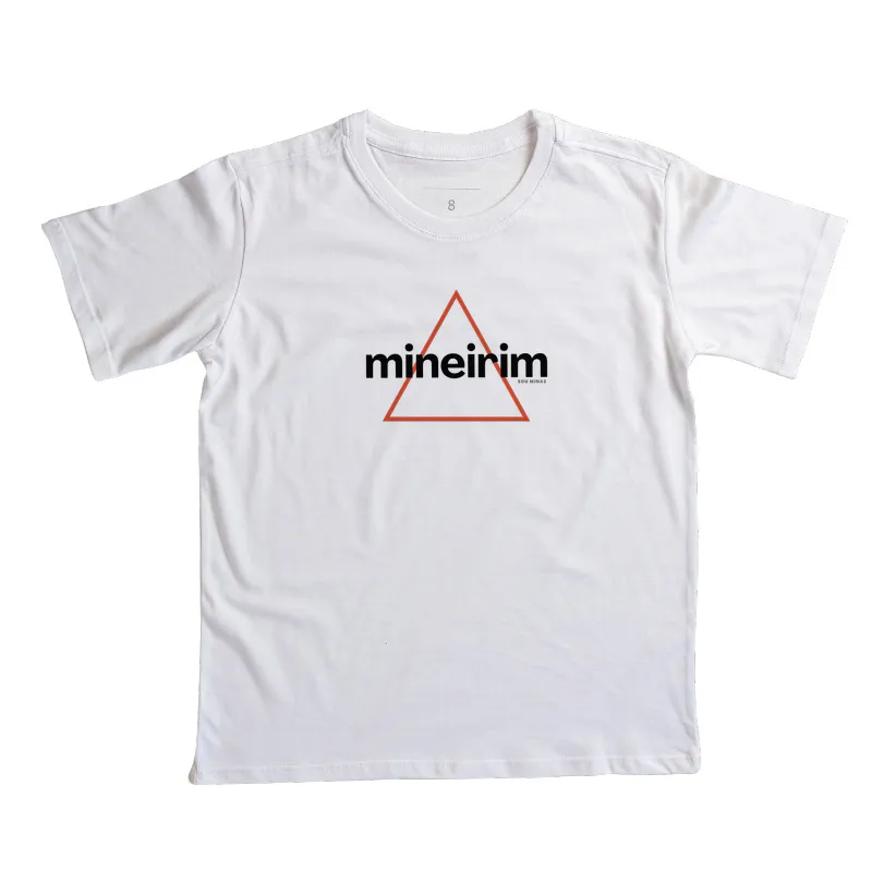 Camiseta Mineirim | Símbolo de Minas | Identidade Mineira Minimalista - Infantil - Imagem 4