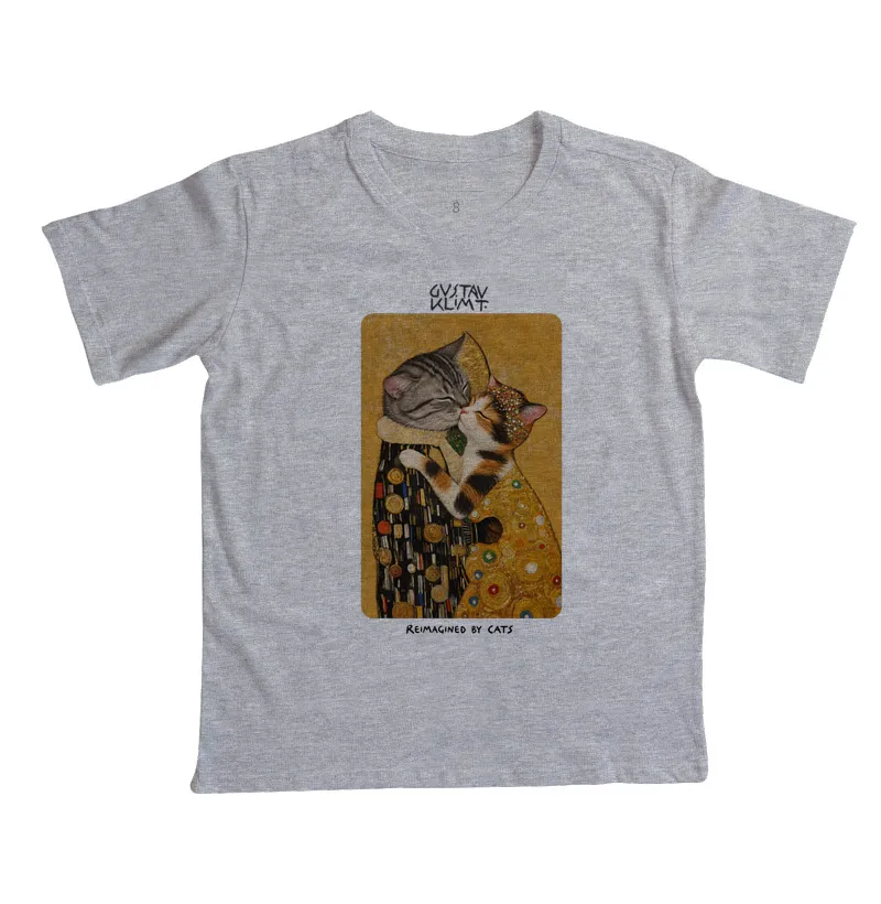 O Beijo felino V.2 - Gustav Klimt - Imagem 3