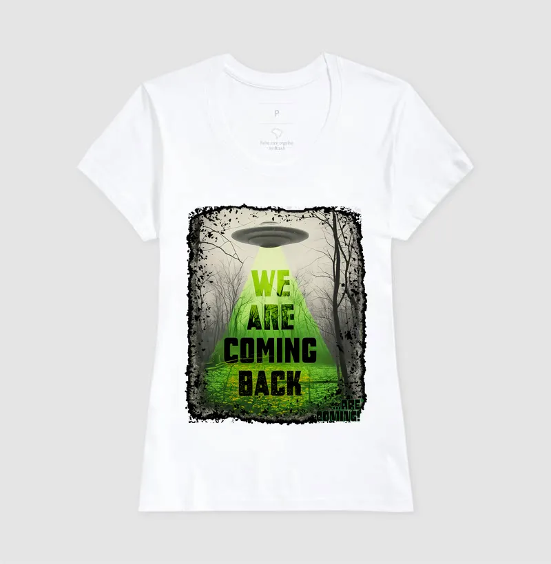 Camiseta Ovni - We Are Coming Back - Imagem 6