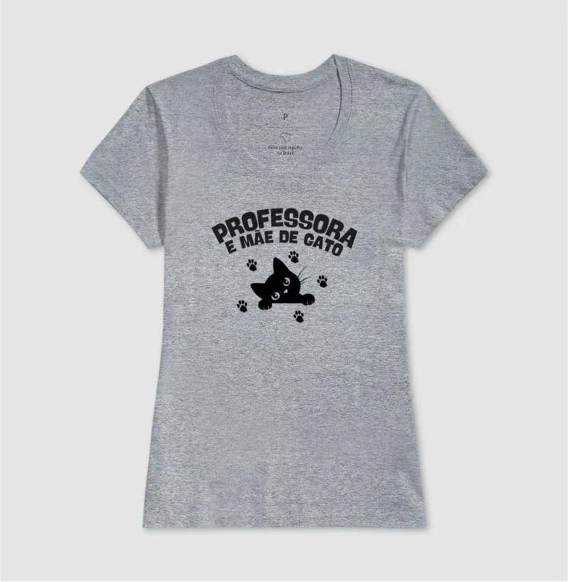 Camiseta Professora e Mãe de Gato - Imagem 5