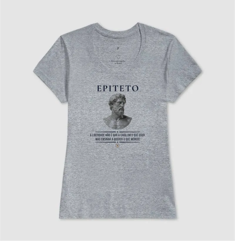 Camiseta O Senhor de Si - Epiteto - Imagem 12