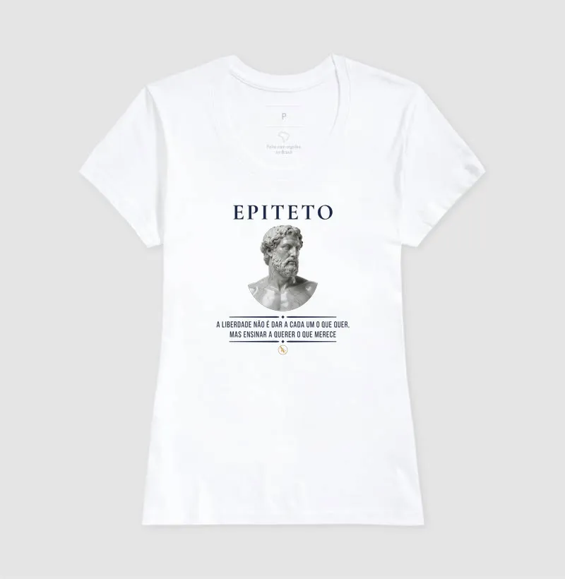 Camiseta O Senhor de Si - Epiteto - Imagem 8