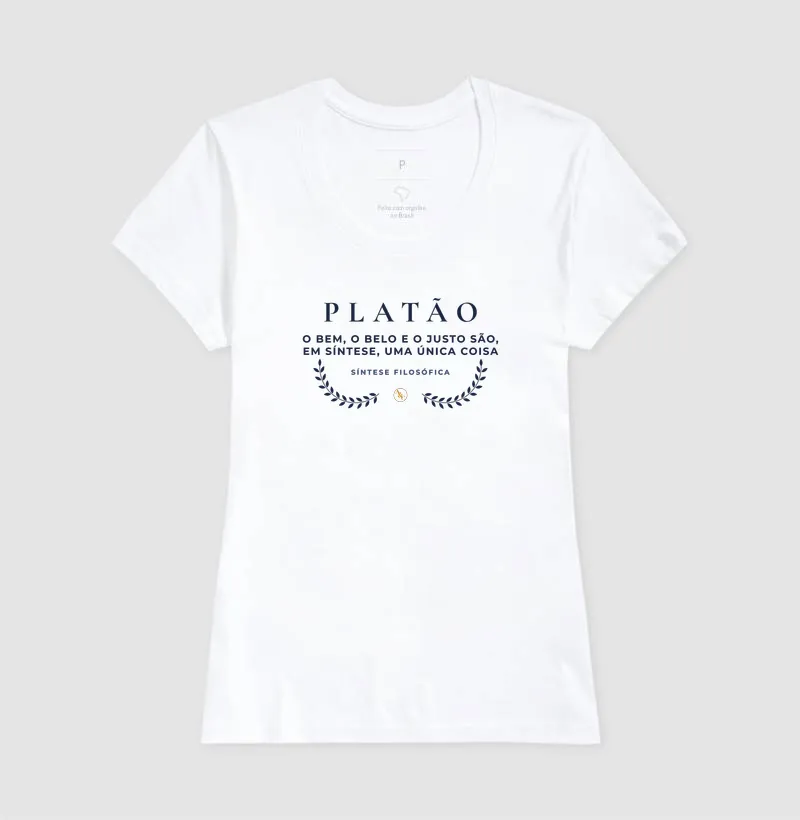 Camiseta Platão: Síntese Filosófica - O Bem, o Belo e o Justo - Imagem 8
