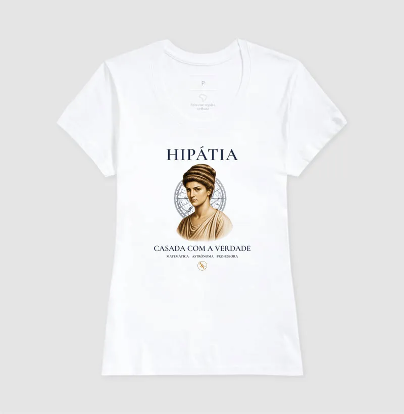 Camiseta Filosófica Luz de Alexandria | Arte & Compor - Imagem 8