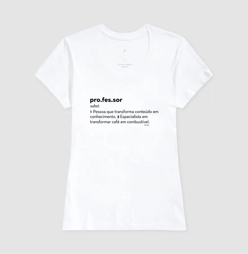 Camiseta Professor — Café em Combustível - Imagem 5