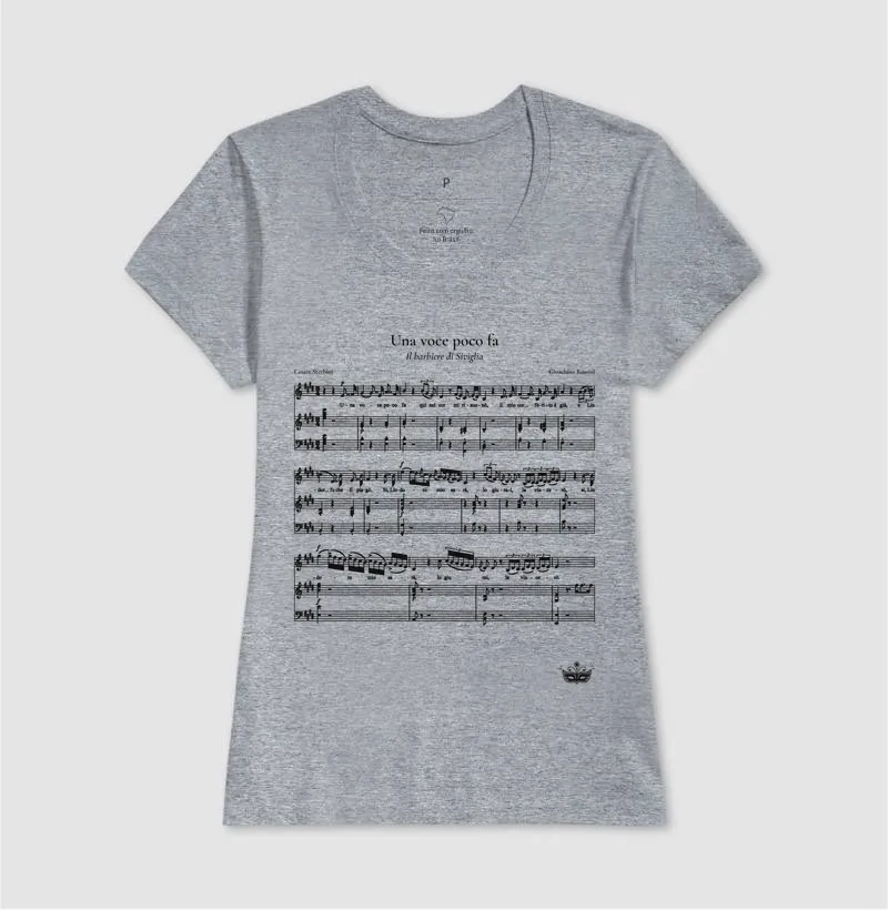 Una voce poco fa - Il barbiere di Siviglia | Camiseta de Ópera - Imagem 9