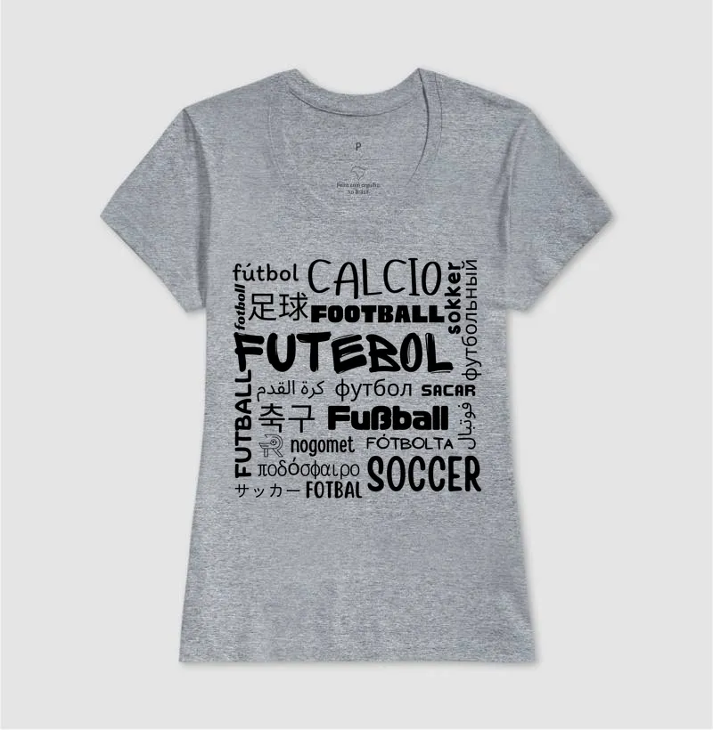 FUTEBOL Idiomas - Escrita cor Preta - Imagem 5