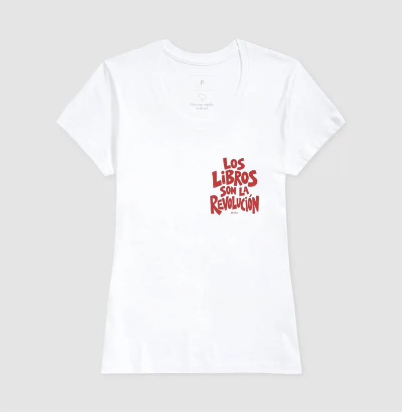Camiseta Los Libros Son La Revolución - Imagem 5
