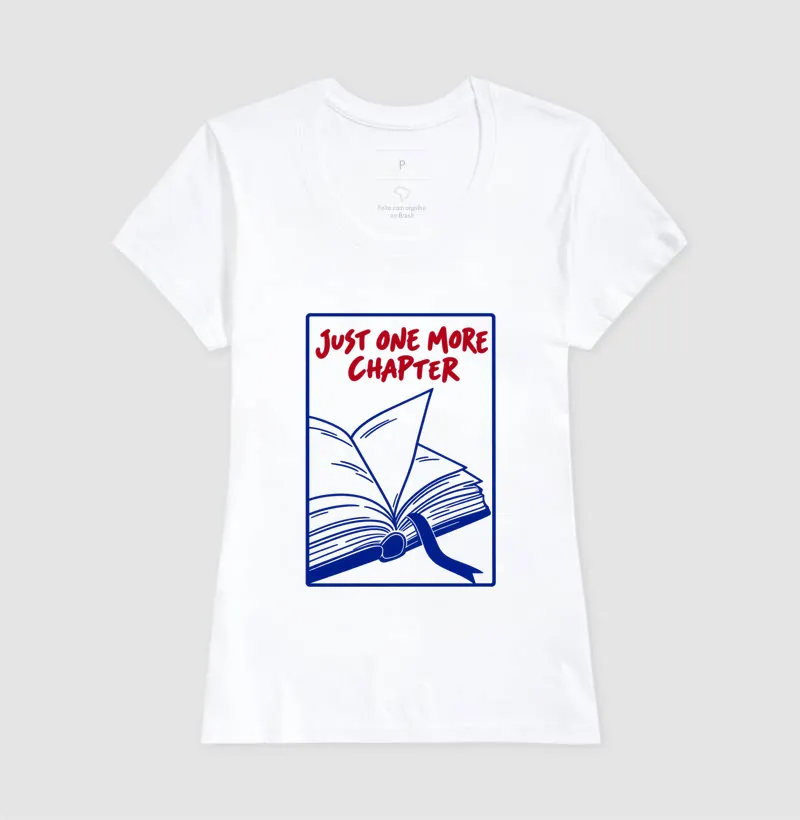 Camiseta Just One More Chapter - Imagem 5