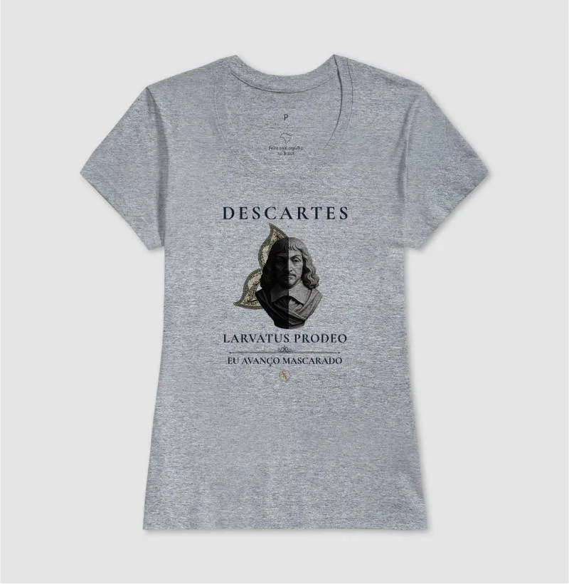 Camiseta A Máscara da Razão | Descartes - Imagem 12