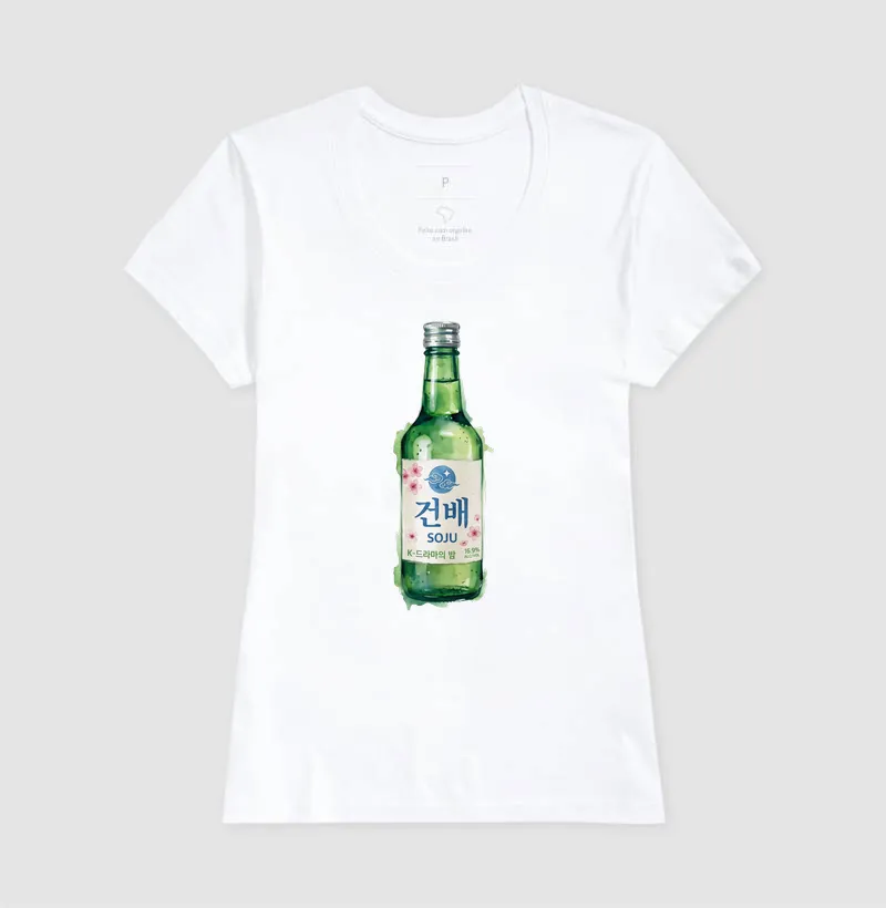 Camiseta Garrafa de Soju - Imagem 8