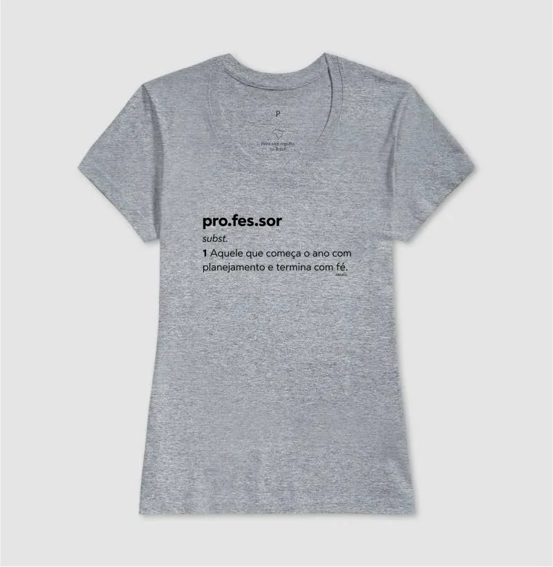 Camiseta Professor — Planejamento e Fé - Imagem 9