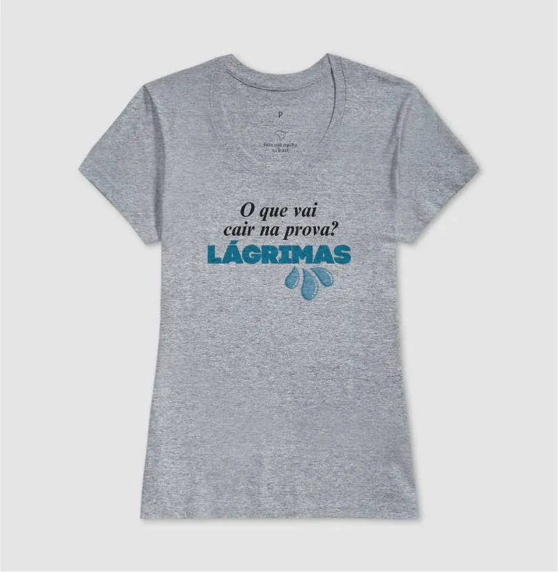 Camiseta para Professor — O que vai cair na prova? Lágrimas! - Imagem 5