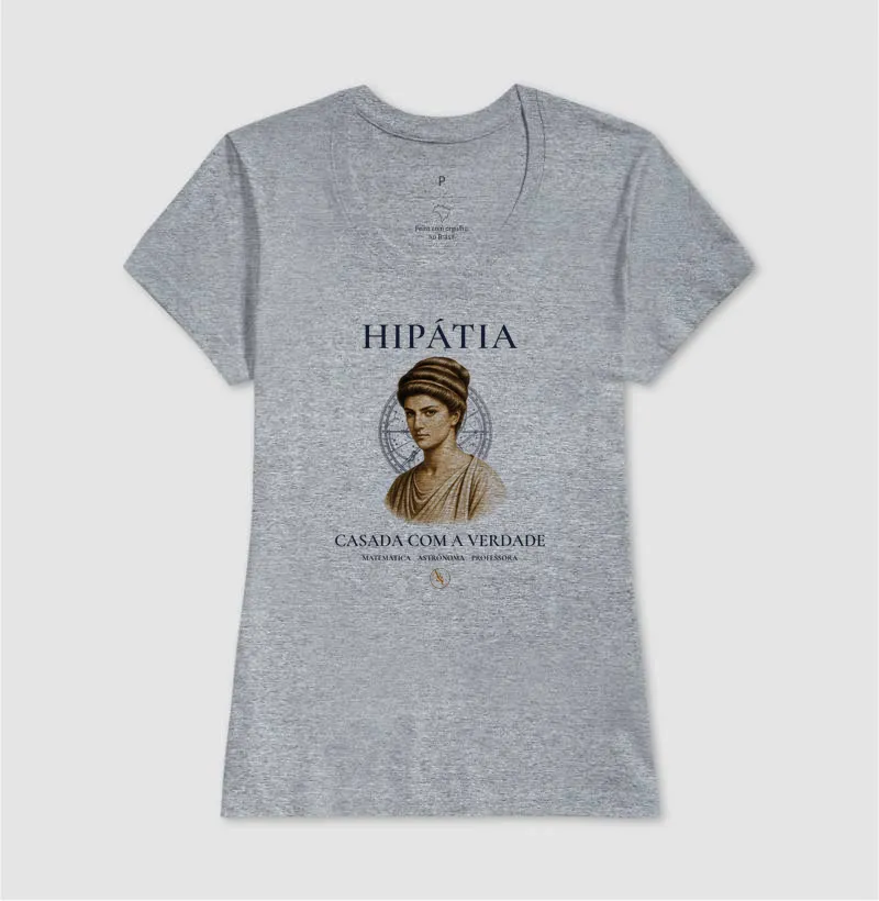 Camiseta Filosófica Luz de Alexandria | Arte & Compor - Imagem 12