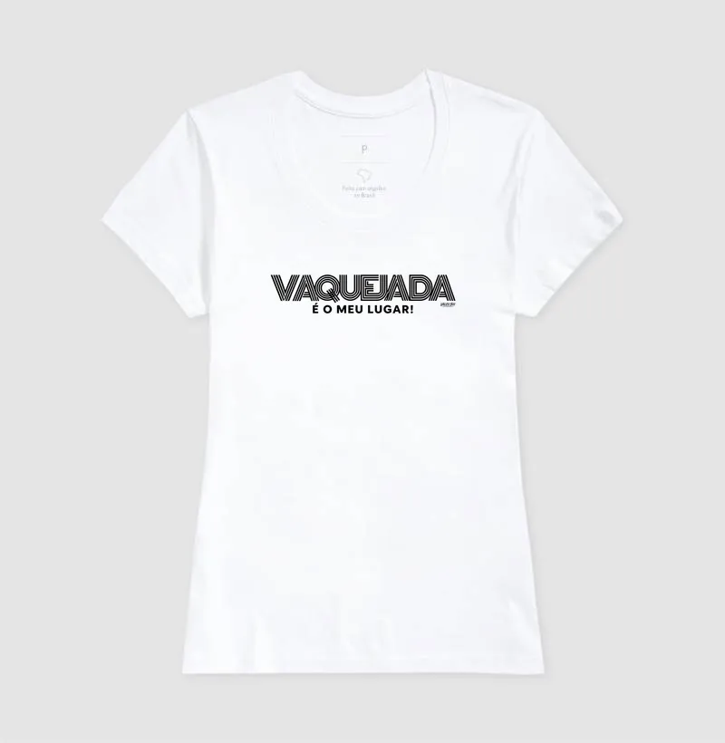 Camisa Algodão - Vaquejada é o meu lugar - Imagem 3