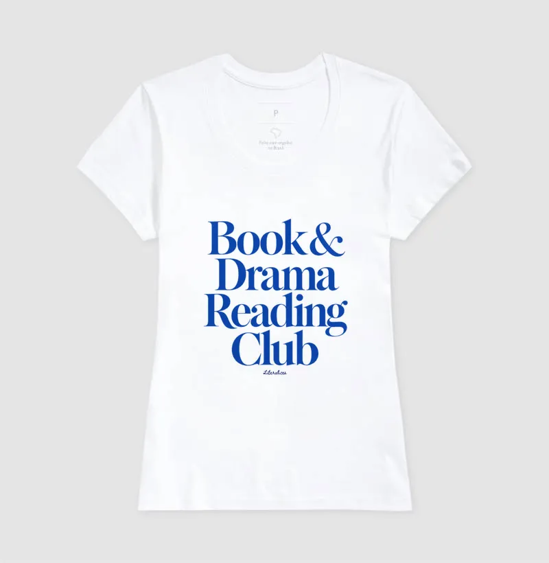 Camiseta Book & Drama Reading Club - Imagem 5