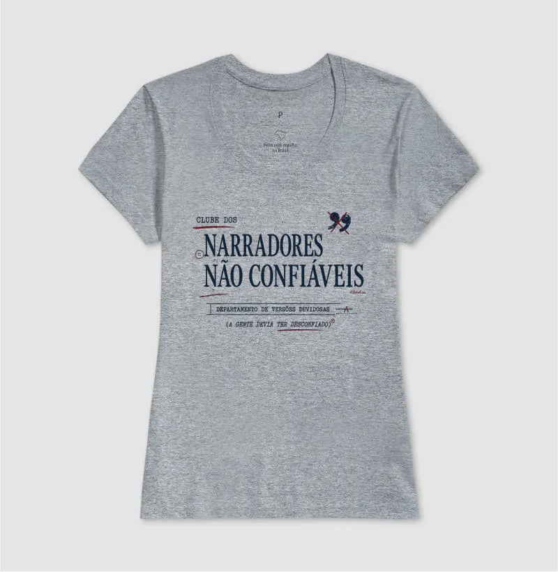Camiseta Clube dos Narradores Não Confiáveis - Imagem 9