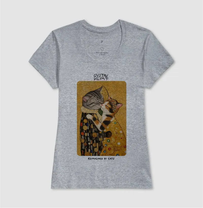O Beijo felino V.2 - Gustav Klimt - Imagem 12