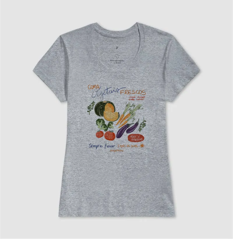 Tshirt Coma vegetais frescos - Imagem 9