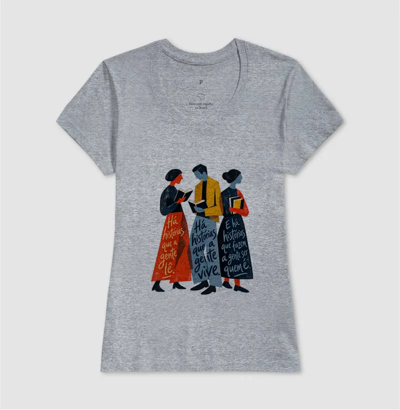 Camiseta Há Histórias Que a Gente Lê - Imagem 9