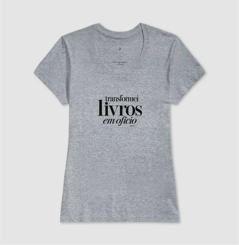 Camiseta Transformei Livros em Ofício - Imagem 5