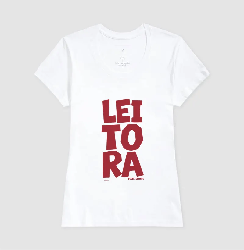 Camiseta Leitora Desde Sempre - Imagem 5