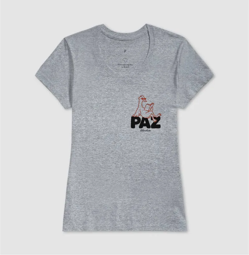 Camiseta Paz — Pato Leitor - Imagem 9