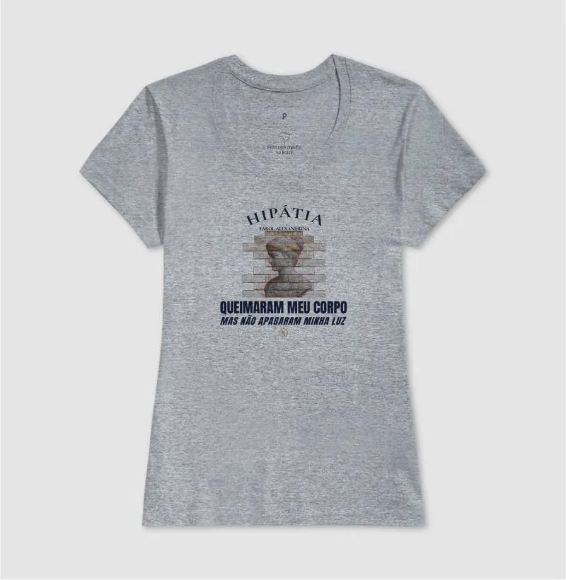  Camiseta Hipátia | Farol Alexandrina: Não Apagaram Minha Luz - Imagem 12